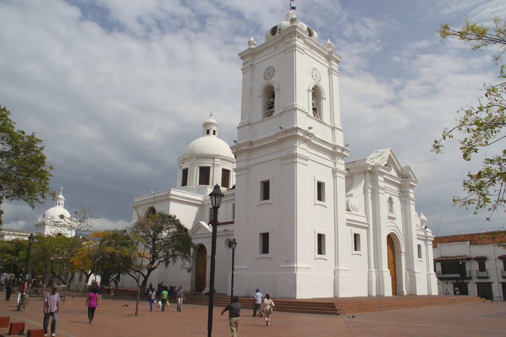 Santa Marta Cathedral near Hotel Casa Carolina